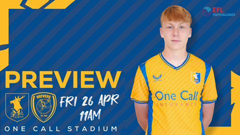 Youth preview: Stags v Burton