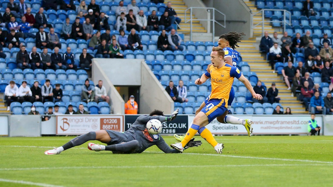Report: Colchester United 1-1 Stags - News - Mansfield Town