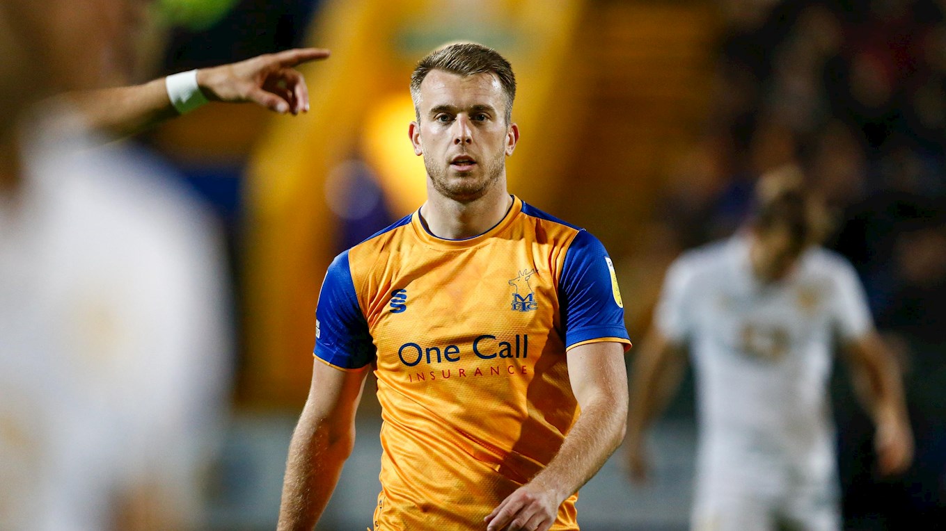 Spirits lifted after positive display - forward - News - Mansfield Town